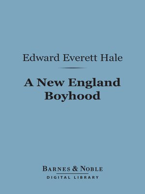cover image of A New England Boyhood (Barnes & Noble Digital Library)